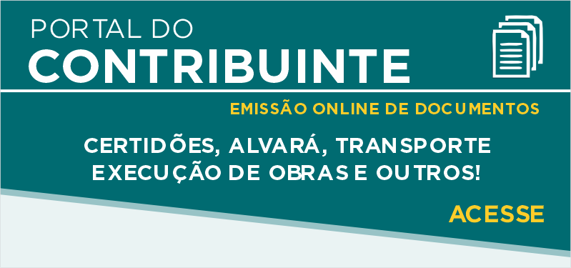 Botão do Portal do Contribuinte